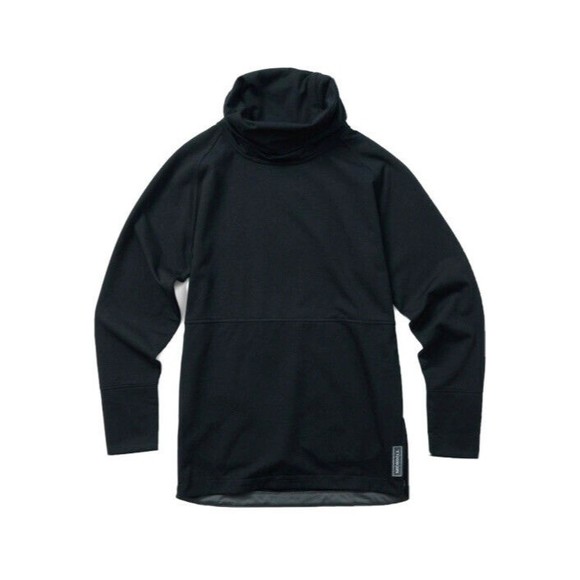 Merrell Women’s Size XS Timber Pullover Tunic Black High TurtleNeck Sweatshirt - Picture 1 of 7